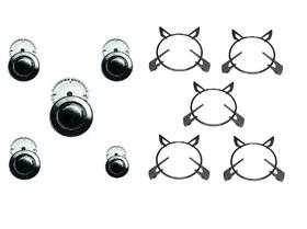 Kit grelha + queimadores para cooktop fogão fischer 5 bocas