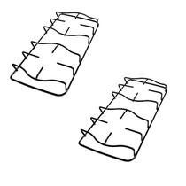 Kit grelha trempe grade para fogão esmaltec topazio 4 bocas