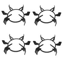 Kit Grelha Trempe Para Fogão 4Q Monaco Top Glass - 4 Bocas