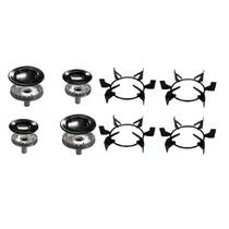 Kit Grelhaqueimador Para Kit Grelhaqueimador Para Fogão 4q Monaco Top Glass 4 B