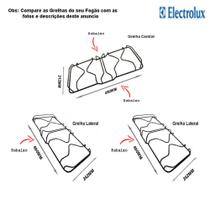 Kit grelhas lateral e central para fogões electrolux 76 bs