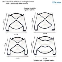 Kit grelhas para fogão electrolux tripla chama 4 bc 56 dtb