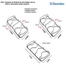 Kit grelhas para fogões electrolux 5 bocas 76 bsp