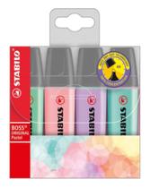 Kit Grifa Texto Stalibo Boss 70/4-2 C/4 Cores Pasteis