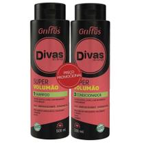 Kit Griffus Divas Super Volumão Shampoo + Condicionador