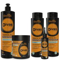 Kit Griffus Transição Espetacular Divas do Brasil 5 Itens