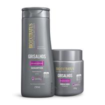 Kit Grisalhos Desamarelador Bio Extratus 250ml