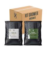 Kit Grower Cultivo Indoor Perlita + Turfa 50/50 Sacos 10L