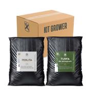 Kit Grower Cultivo Indoor Perlita + Turfa 50/50 Sacos 25L