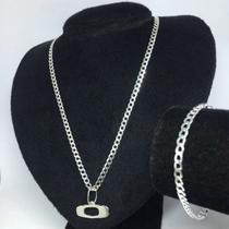 Kit Grumet Prata 925 - 70cm 4.5mm Kit Grumet Prata 925 - 70cm 4.5mm