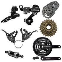 Kit Grupo Relação e Transmissão Shimano 21 Velocidades Kit Grupo Relação e Transmissão Shimano 21 Velocidades