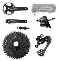 Kit Grupo Transmissão 1x9 Sunrun/absolute/gts Completo 18v