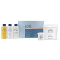 Kit Guanidina Amend Gold Black Relaxamento Capilar