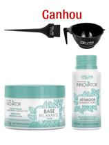 Kit Guanidina Innovator Itallian Ativador + Base + Combuca + Pincel Kit Guanidina Innovator Itallian Ativador + Base + Combuca + Pincel