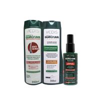 Kit Guanxuma Shampoo Condicionador Tônico Redução 100% Queda Kit Guanxuma Shampoo Condicionador Tônico Redução 100% Queda
