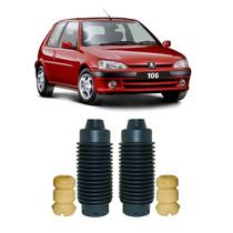 Kit Guarda Pó Batente Dianteiro Peugeot 106 1999 2000 2001