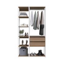 Kit Guarda Roupa Closet 02 Pecas 183x100cm Branco Montana Proddy Kit Guarda Roupa Closet 02 Pecas 183x100cm Branco Montana Proddy