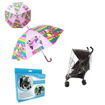kit GuardaChuva Tuut Capa de Chuva para Carrinho Clingo kit GuardaChuva Tuut Capa de Chuva para Carrinho Clingo