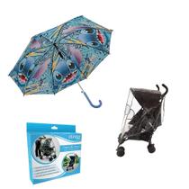 kit GuardaChuva Tuut Capa de Chuva para Carrinho Clingo kit GuardaChuva Tuut Capa de Chuva para Carrinho Clingo