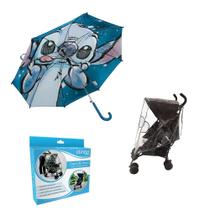kit GuardaChuva Tuut Capa de Chuva para Carrinho Clingo kit GuardaChuva Tuut Capa de Chuva para Carrinho Clingo