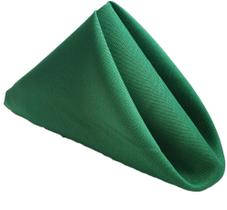 Kit Guardanapo de Boca de Tecido Mesa Posta 6 pç Oxford Liso Verde