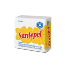 Kit Guardanapo de Papel Folha Simples 24 X 22cm 4 Pacotes com 50 Unidades Santepel