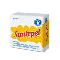 Kit Guardanapo de Papel Folha Simples 33 X 30cm 2 Pacotes com 50un Santepel