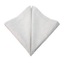 Kit Guardanapo em Linho Misto Bege - 6 Pçs - Linho Misto: ( 70%Algodão, 18% Viscose, 12% Linho )