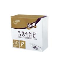 Kit Guardanapo Sofisticado Grand Hotel 23,8x21,8cm Folha Dupla 2 pacotes com 50un Scott