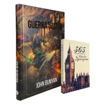 Kit Guerra Santa Capa Dura Ilustrado + Devocional 365 Mensagens Diárias Charles Spurgeon Clássica - Publicações Pão Diário