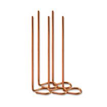 Kit Guia de Pavio 25cm p/ Fabricação Velas Artesanais Cobre Quantidade:15