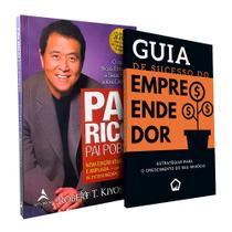 Kit Guia de Sucesso do Empreendedor + Pai Rico, Pai Pobre