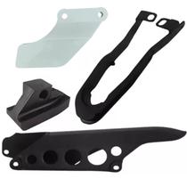 Kit Guia E Capa Corrente Transmissão Xr 250 Tornado 01 à 08/ Xre 300 10 à 23