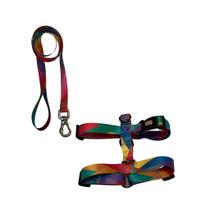 Kit Guia + Peitoral H Para Cachorro t-levo Pet