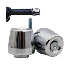 Kit Guidão 125 Factor 2001 2015 Peso Manopla Roldana Cromado Motocicletas