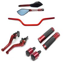 Kit Guidão 22mm Manopla v2 TM2 Manete DK 150