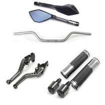 Kit Guidão 22mm Manopla v2 TM2 Manete Lander Tenere Crosser