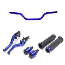 Kit Guidão 22mm Manopla XL Manete Cb300 Cbx250 Twister