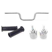 Kit Guidão Honda Cg Cargo Fan Titan 160 Com Rosca Para Pesinho C Peso PCX + Manopla Kit Guidão Honda Cg Cargo Fan Titan 160 Com Rosca Para Pesinho C Peso PCX + Manopla