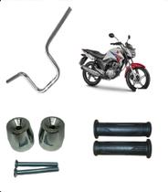 Kit Guidão Manopla E Peso Fan Honda Titan 160 Kit Guidão Manopla E Peso Fan Honda Titan 160