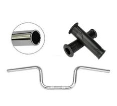 Kit Guidão Manopla Moto Titan Cg Cargo Fan 125/150/160 Vazado Kit Guidão Manopla Moto Titan Cg Cargo Fan 125/150/160 Vazado