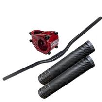 Kit Guidão Mesa Manoplas Wheeling Freeride Grau Gios Naja kapa ksw manoplas longa