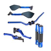 Kit Guidão Naked Manopla Fechada Jupiter Retrovisor TM2 Manete Mt07