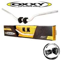 Kit Guidão Oxxy Baixo Polido Hornet Fazer Xj6 Cb300 Xre300