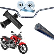 Kit Guidão PCX Todos Anos Acompanha Pesinho Manopla Cromado Ideal Kit Guidão PCX Todos Anos Acompanha Pesinho Manopla Cromado Ideal