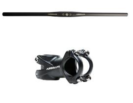 Kit Guidão Reto MTB 720mm e Mesa de Avanço 60mm Absolute