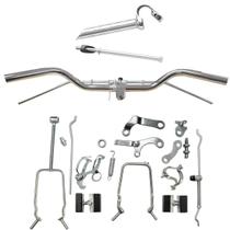 Kit Guidão suporte expander e freio varão Monark antiga