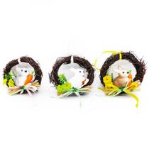 Kit Guirlanda Mini Bunny Sortido 3 Peças 10cm