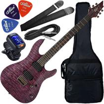 Kit Guitarra Cort KX500 Etched Fishman Fluence Deep Violet EDV Gx01