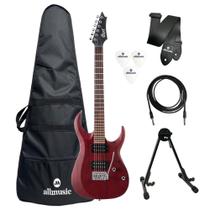 Kit Guitarra Cort X100 OPBC + Capa + Suporte + Acessórios